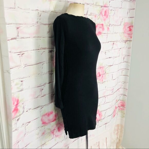 Bailey 44 long sleeve black bodycon dress - Picture 5 of 13